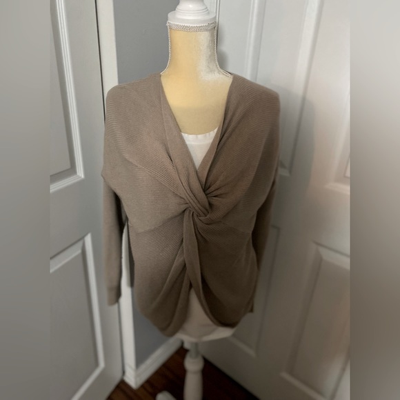 Laurie Felt Sweater in a cocoa color. - Picture 1 of 3